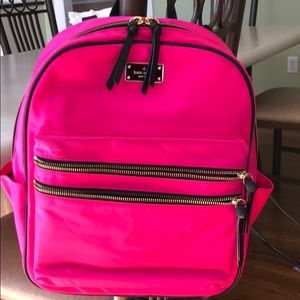BRAND NEW Kate spade hot pink back pack